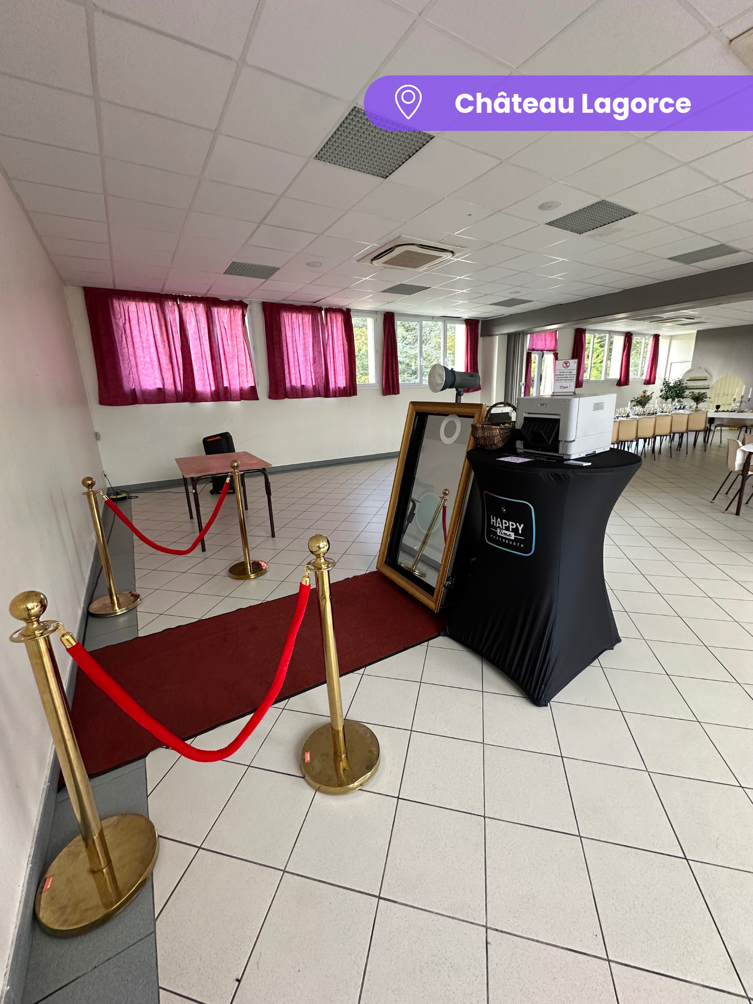 Galerie photo - Le miroir photobooth