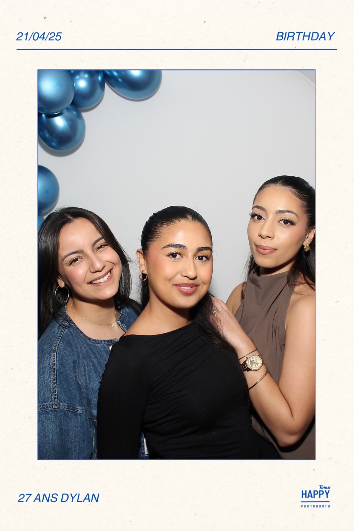Photobooth Wooden pour anniversaire 30 ans à Langon