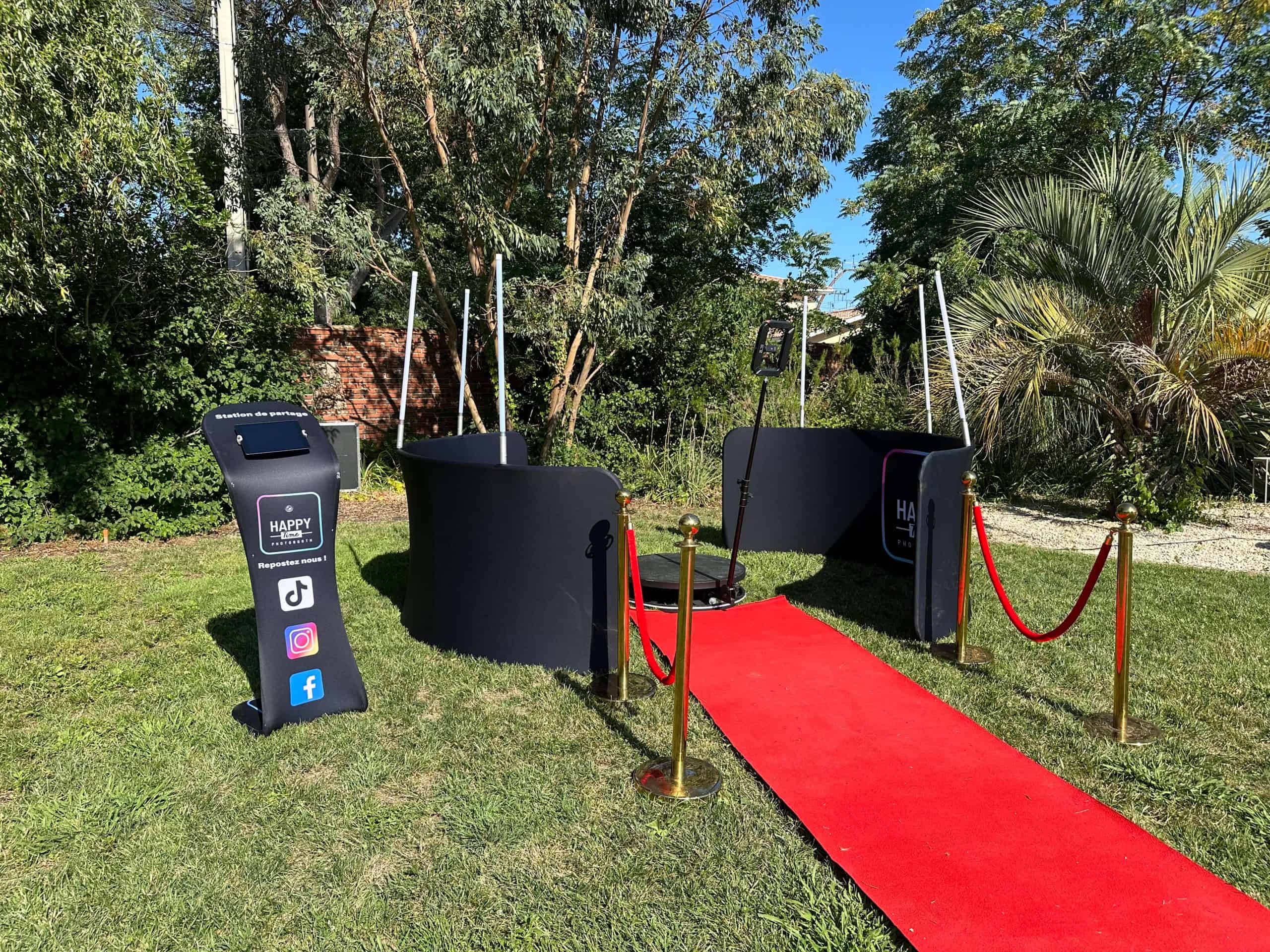 Photobooth Château Mader — Gujan-Mestras — Happy Time Bordeaux