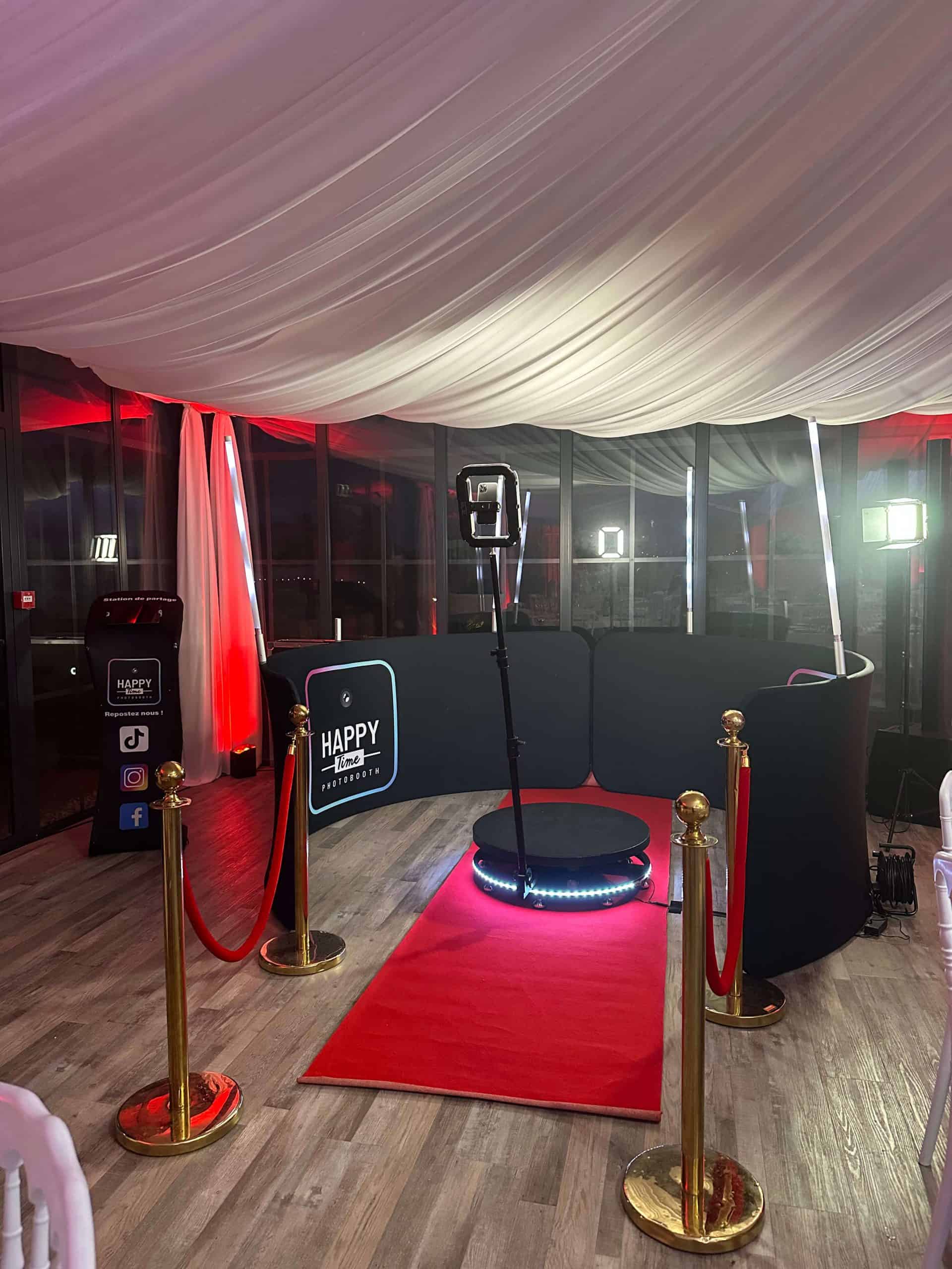 Photobooth Domaine de la Saye — Cavignac — Happy Time Bordeaux