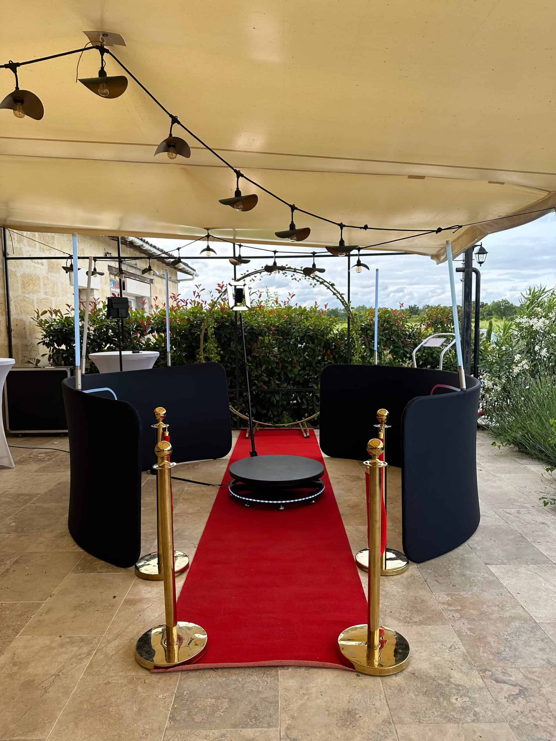 Photobooth Domaine de Guillemin — Saint-Louis-de-Montferrand — Happy Time Bordeaux