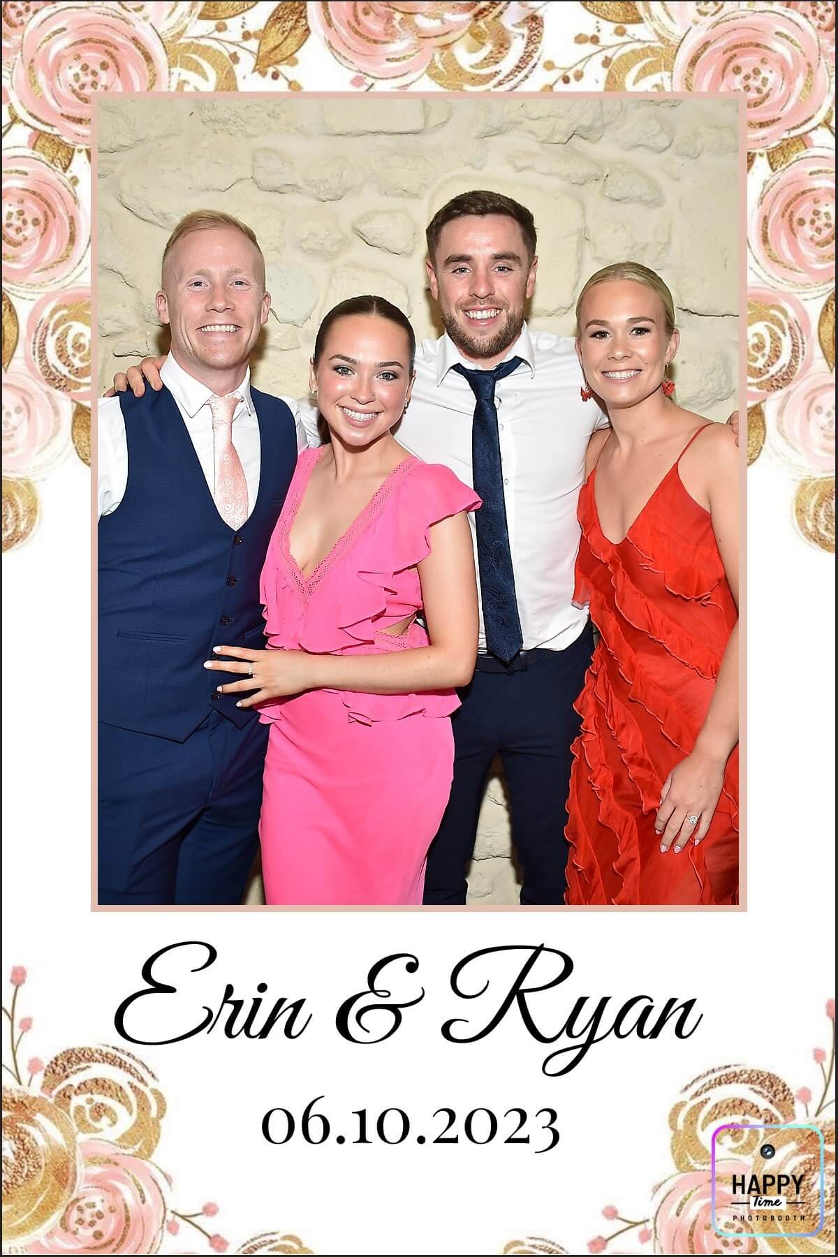 Classic Photobooth mariage irlandais Château Gassies Latresne — Happy Time