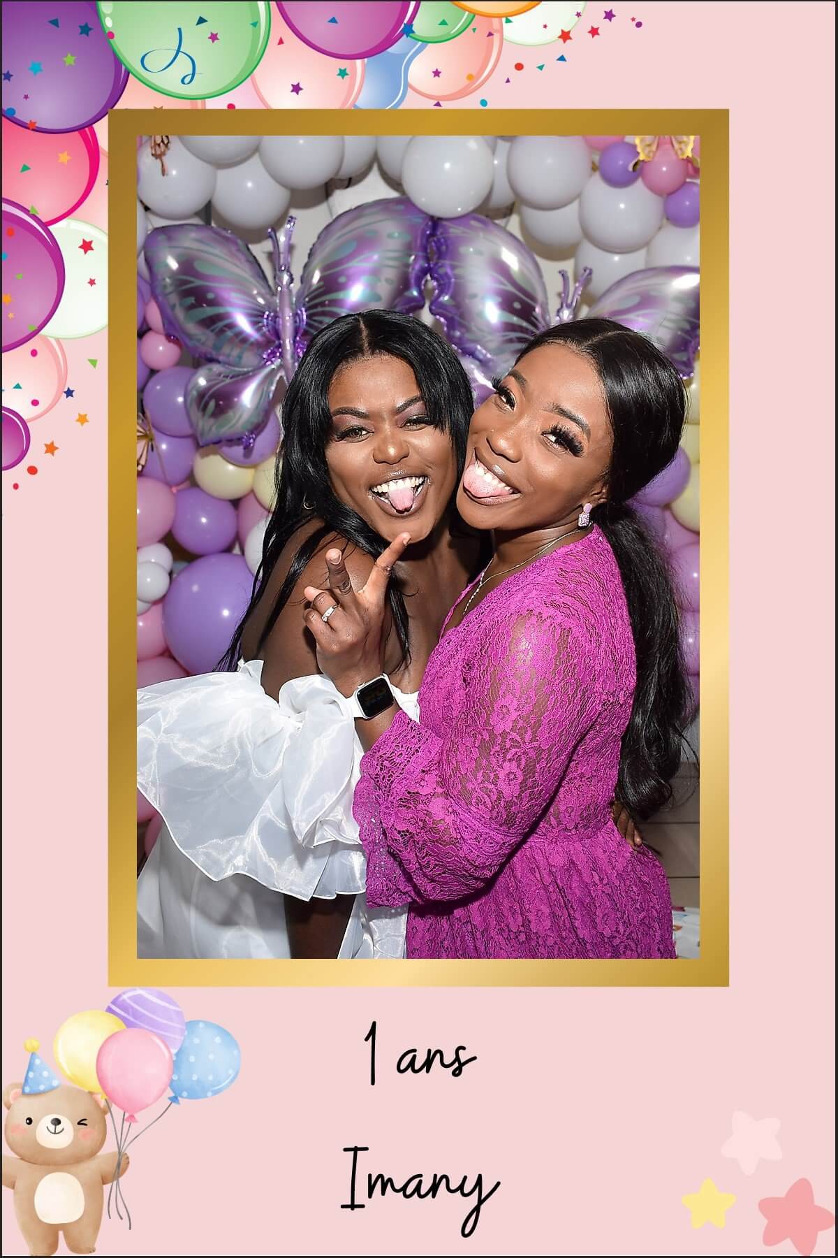 Classic Photobooth baptême Pessac — Happy Time