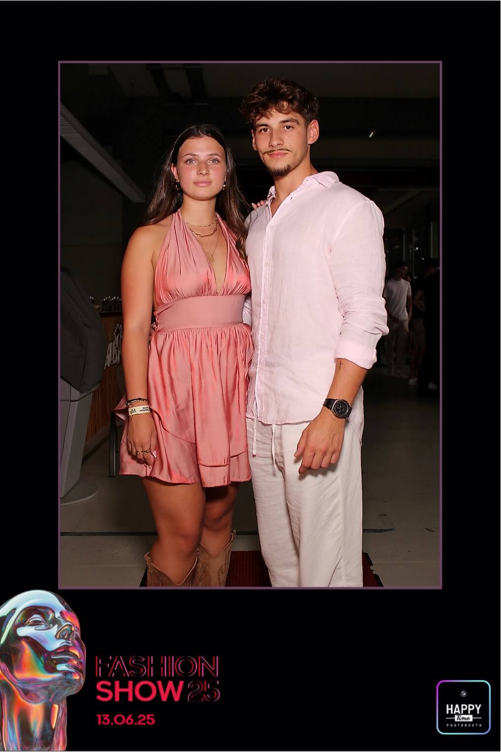 Miroir Photobooth défilé mode IBSM Eysines — Happy Time