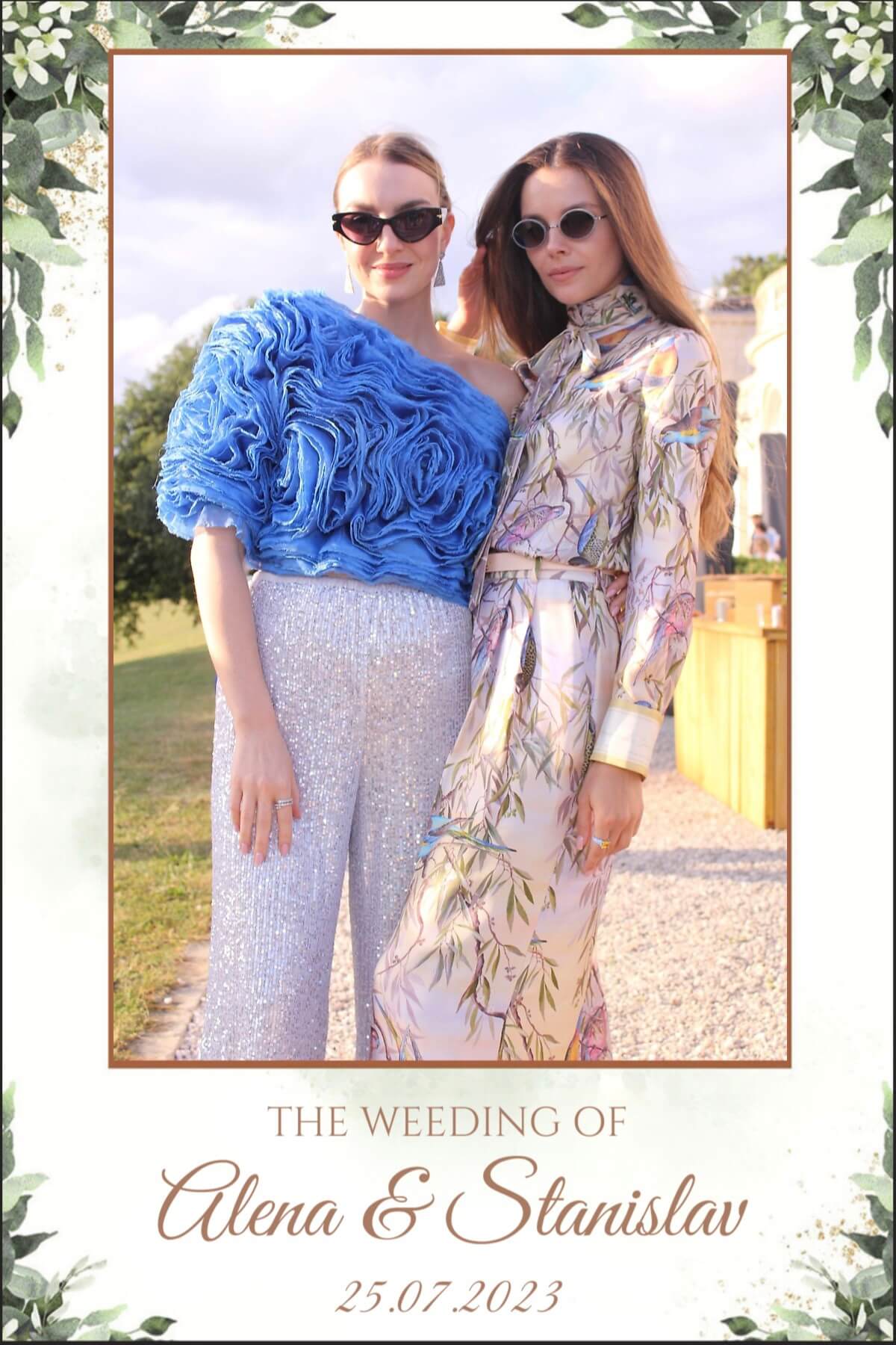 Miroir Photobooth mariage international Château Gassies Latresne — Happy Time