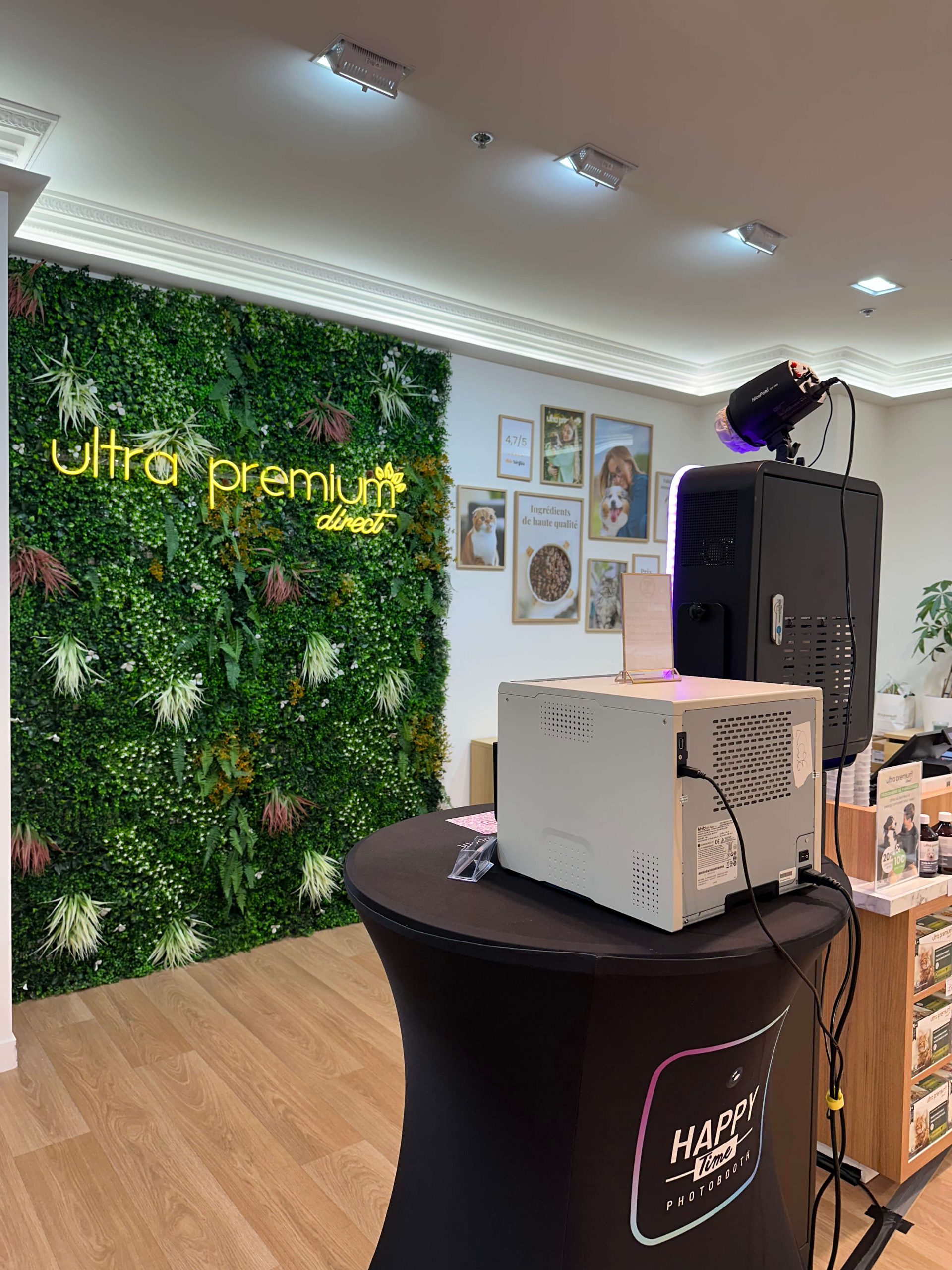 Photobooth Leclerc — Saint-Eulalie — Happy Time Bordeaux