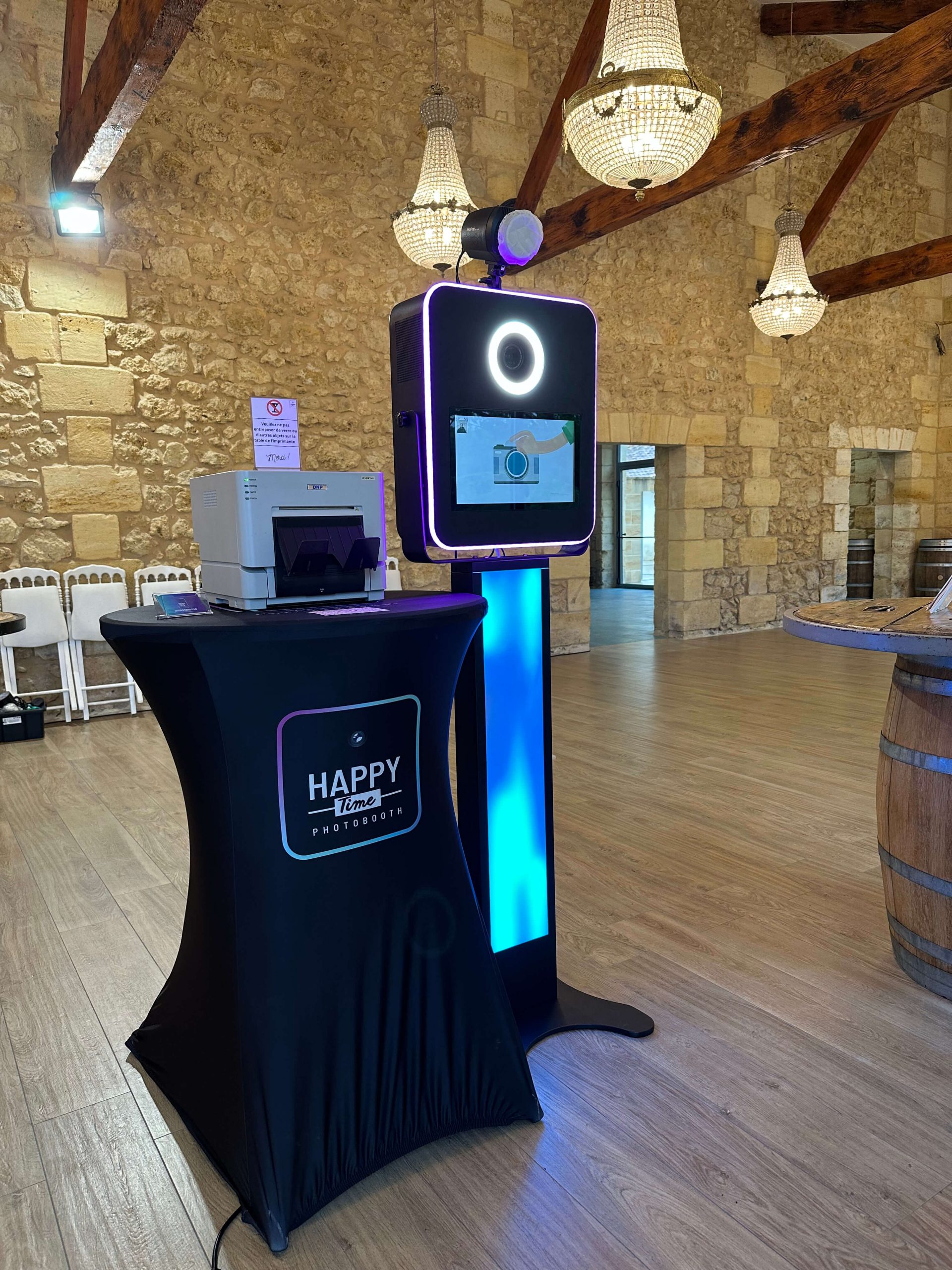 Photobooth Château Erigoye — Happy Time Bordeaux