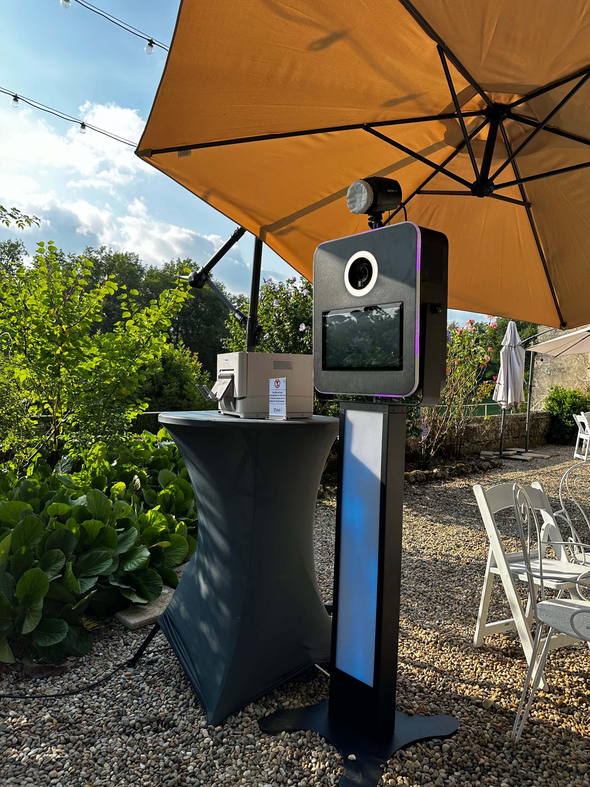 Photobooth Château Lagorce — Happy Time Bordeaux