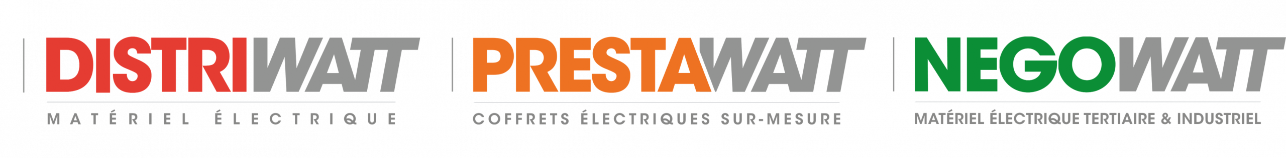 Logo Distriwatt — client photobooth Happy Time Bordeaux