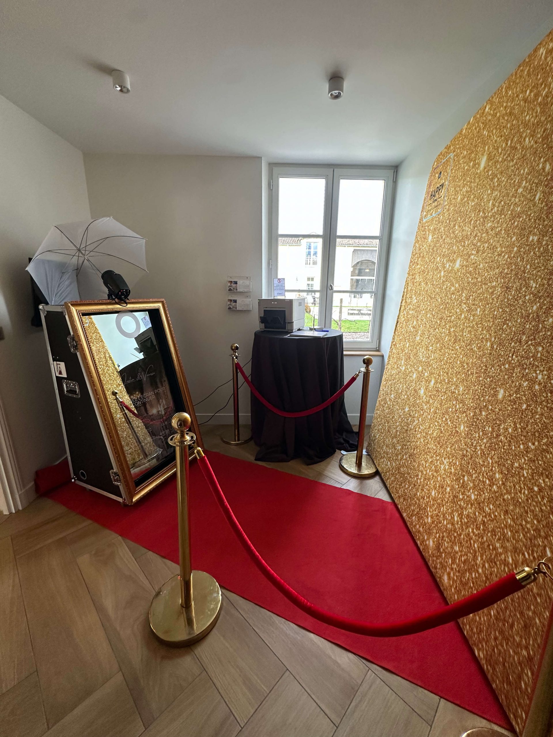 Photobooth Château Gassies — Latresne — Happy Time Bordeaux