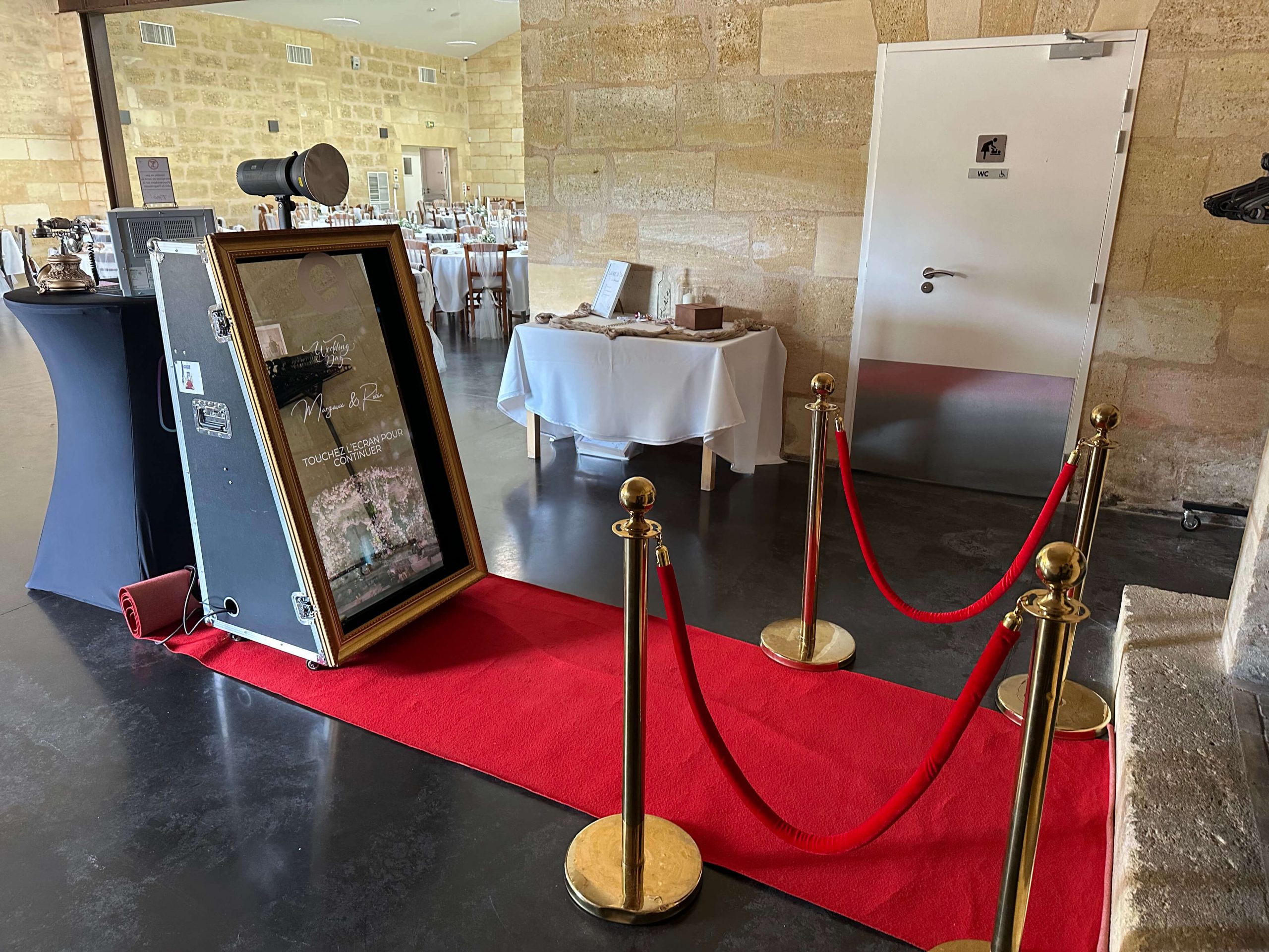 Photobooth Domaine de Conseillant — Cubzac-les-Ponts — Happy Time Bordeaux