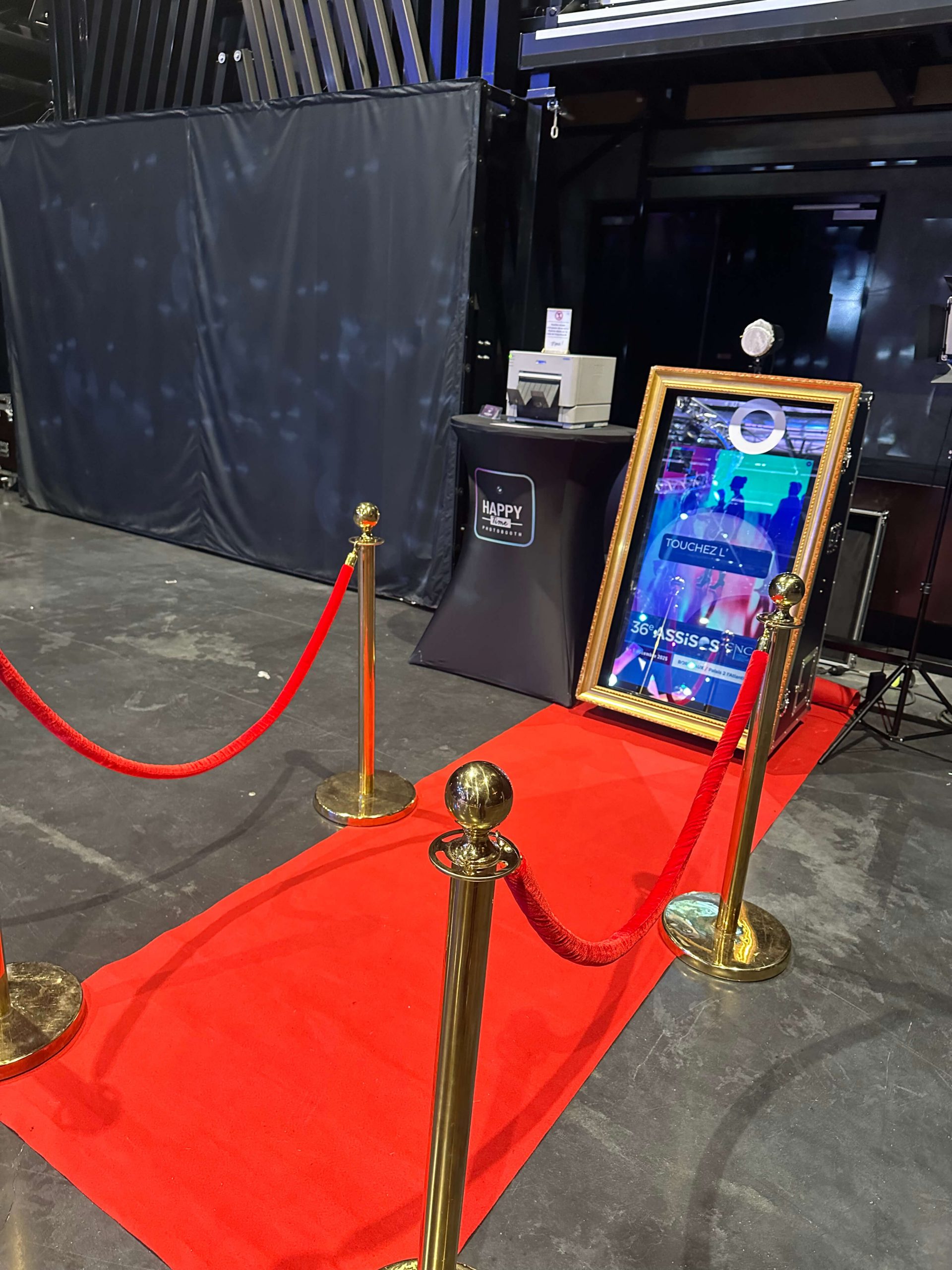 Photobooth Palais de l'Atlantique — Bordeaux — Happy Time Bordeaux