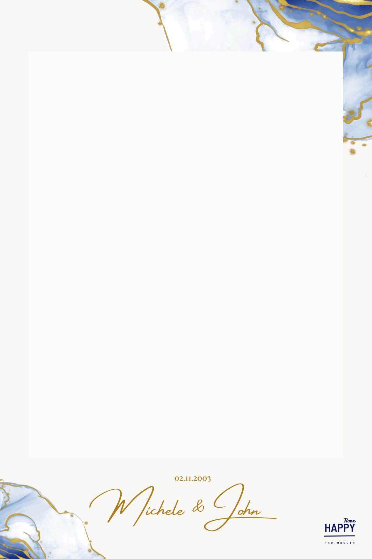 Template photobooth mariage Bordeaux — Happy Time