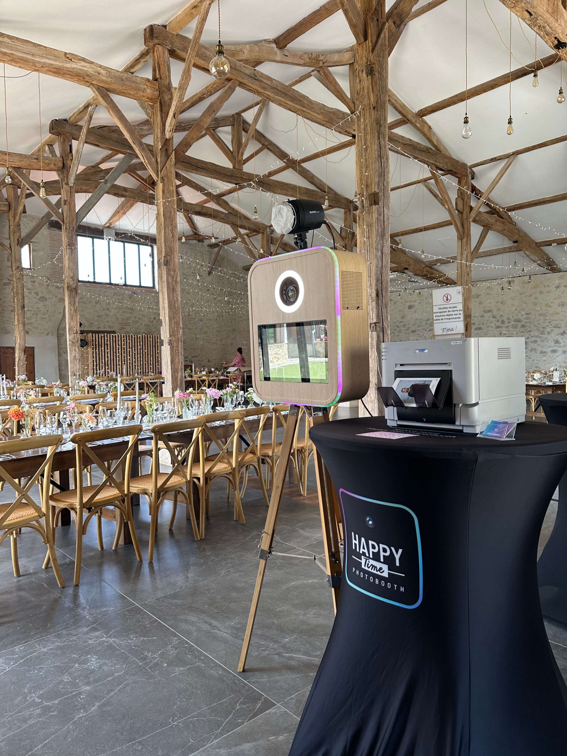 Photobooth Domaine le Herre — Aillas — Happy Time Bordeaux