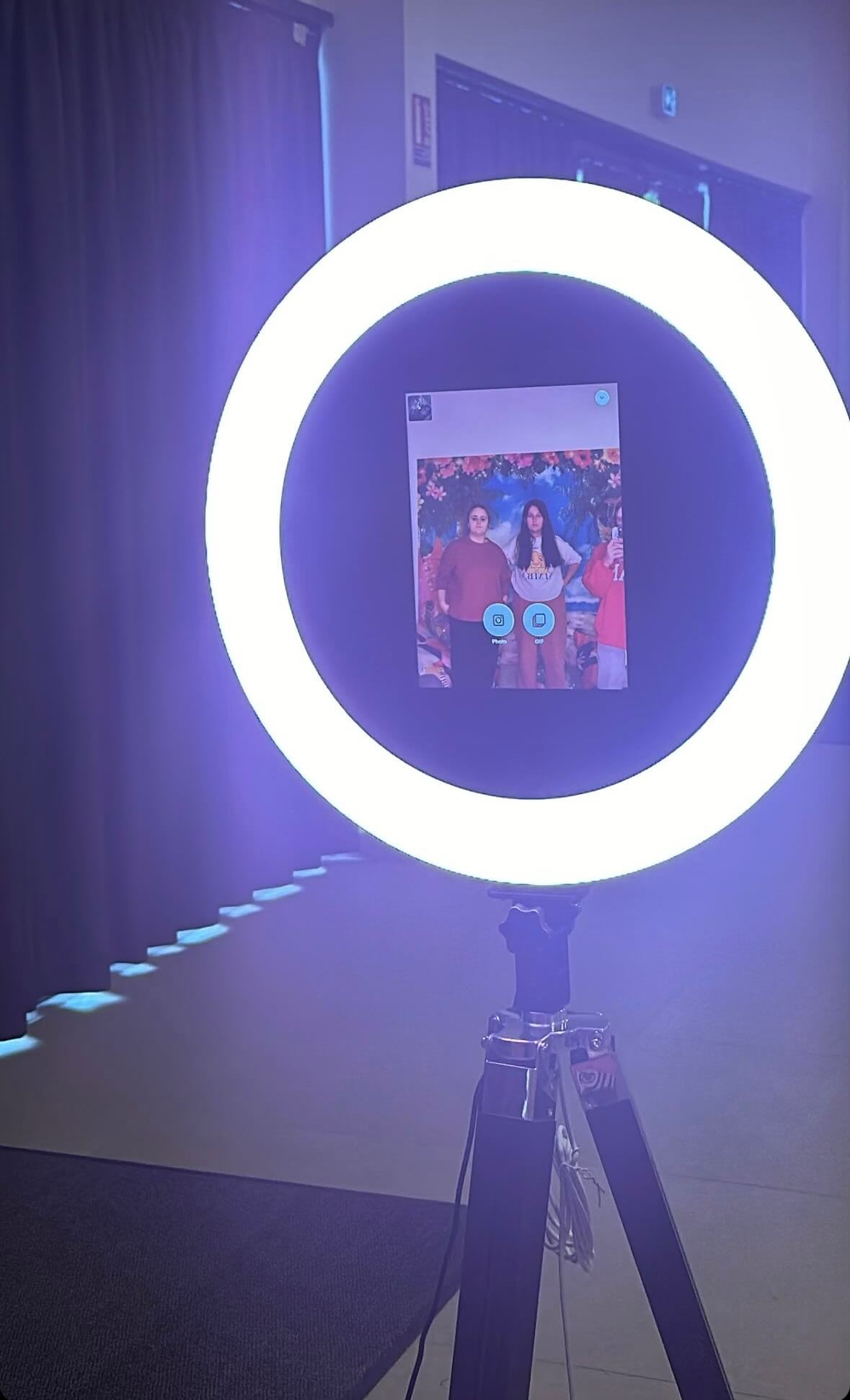 Cercle Photobooth anniversaire fête Bordeaux