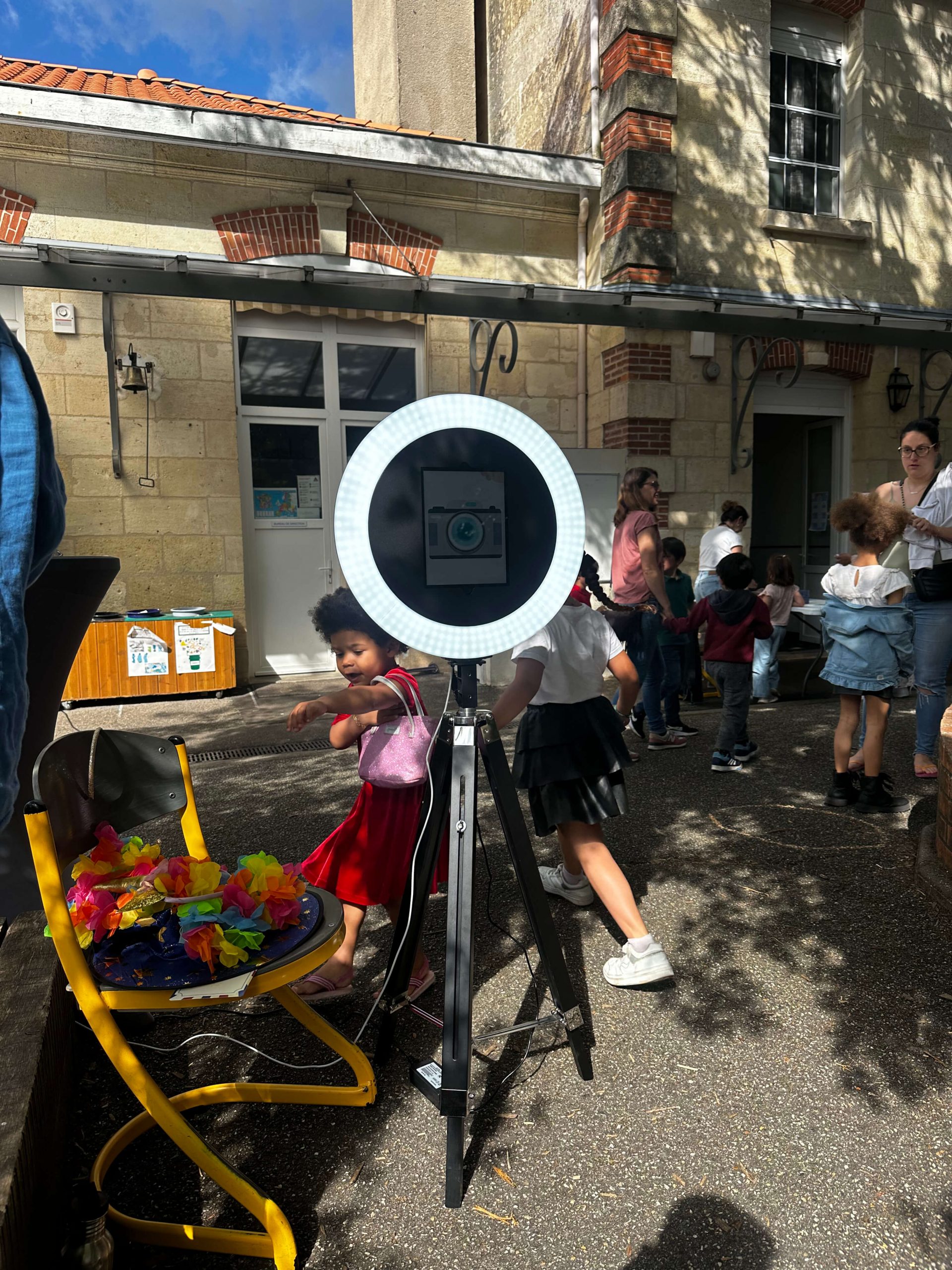 Cercle Photobooth kermesse Le Bouscat