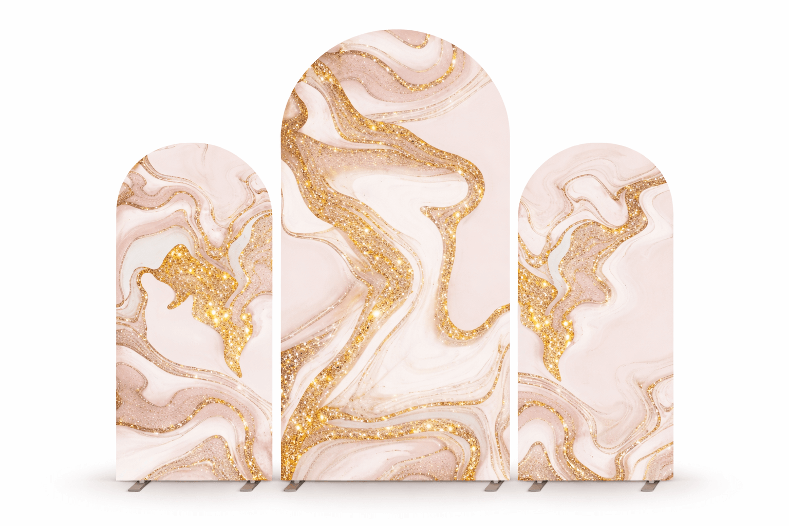 Arche rose or option photobooth Bordeaux