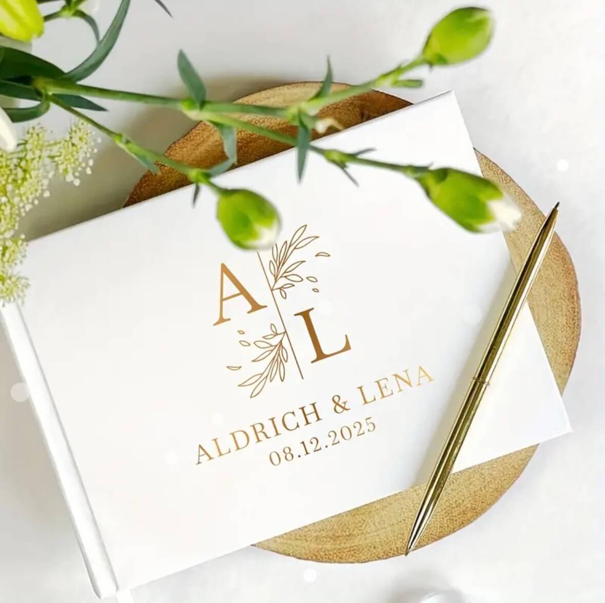 Livre d'or personnalisé option photobooth Bordeaux