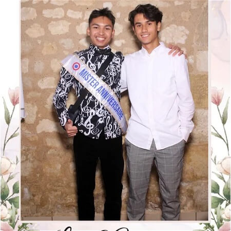 Miroir anniversaire Landiras — Happy Time Bordeaux