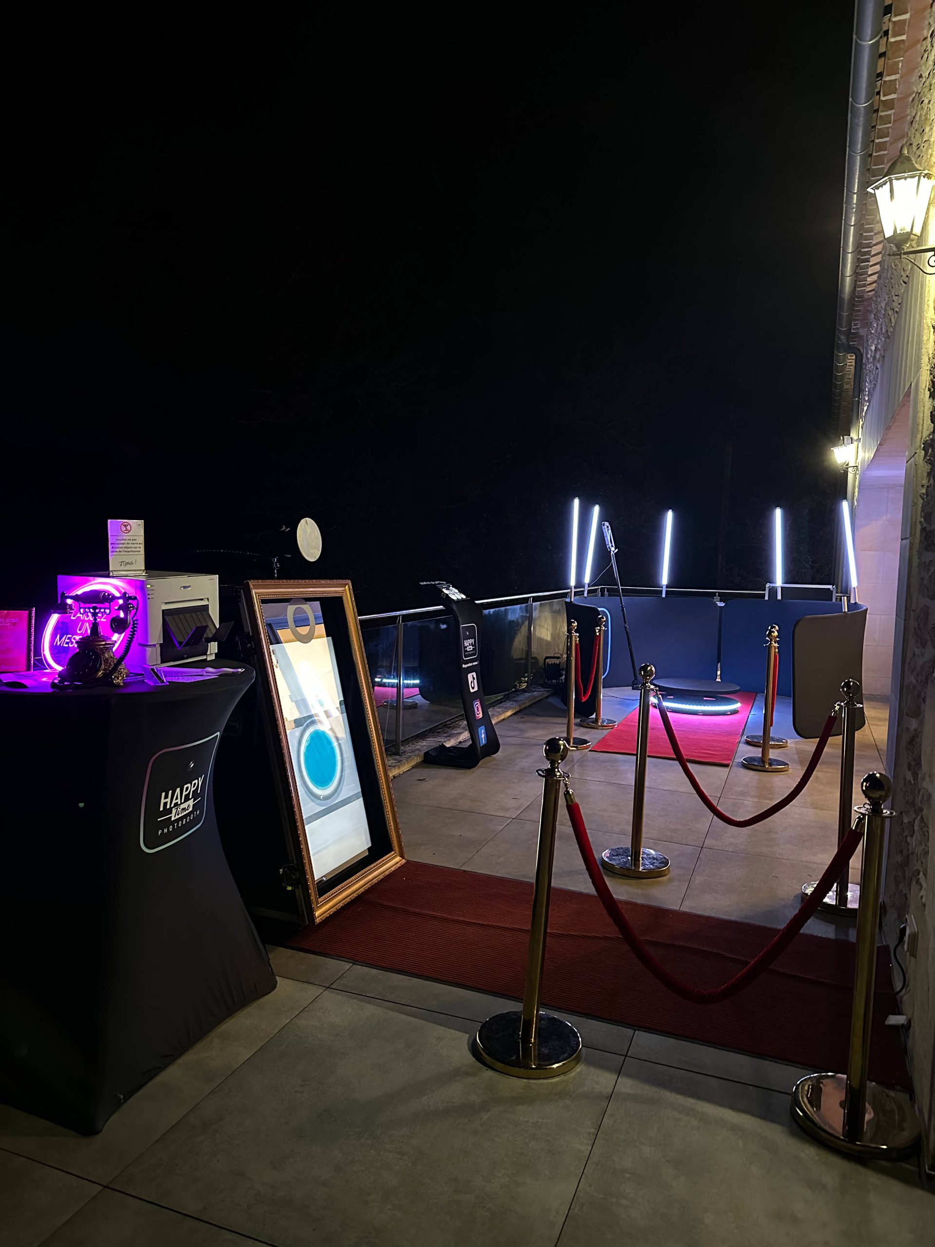 Pack Miroir Photobooth + 360 Videobooth — Happy Time Bordeaux