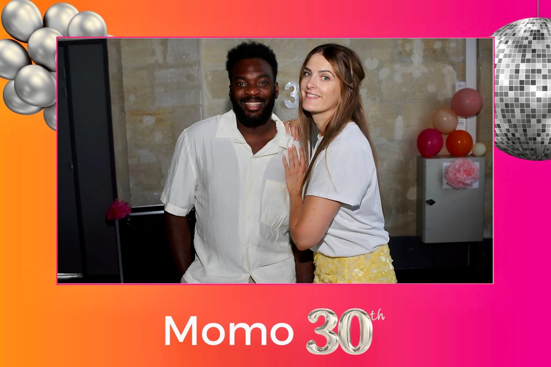 Photobooth anniversaire Bassens