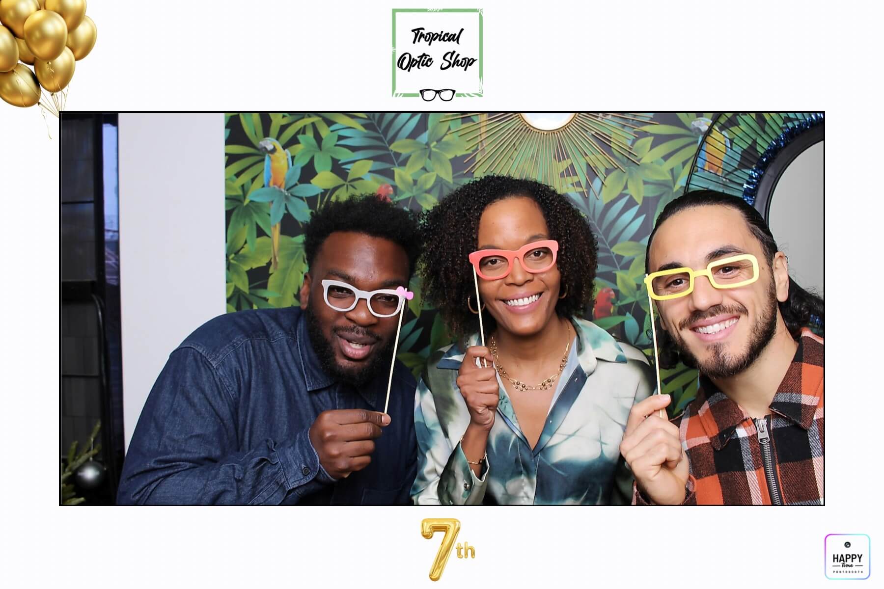 Wooden photobooth événement professionnel